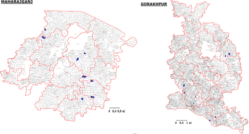 Map of the AP Vojvodina with Districts and Locations of Regional