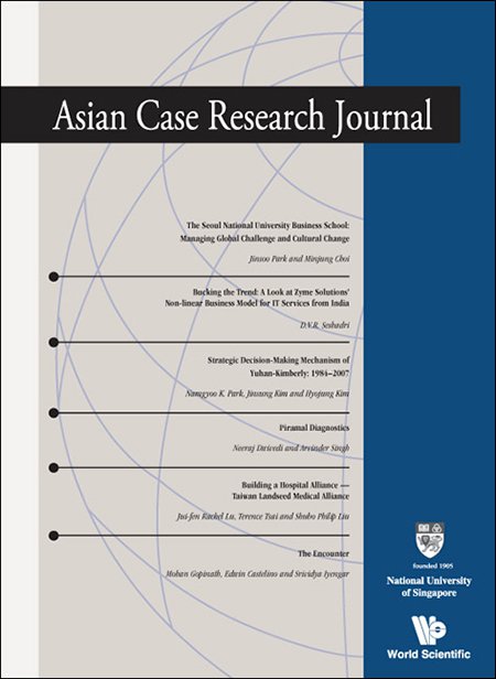 asian case research journal impact factor