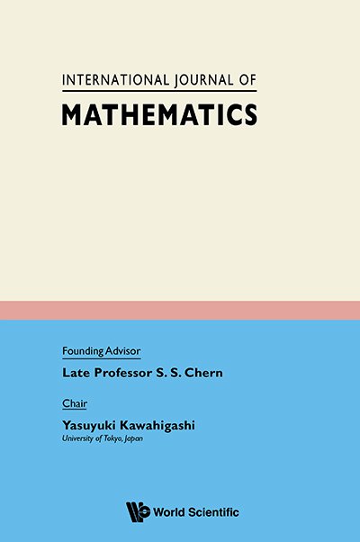 International Journal of Mathematics | Vol 35, No 01